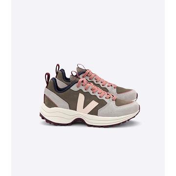 Grey Women's Veja VENTURI SUEDE Running Shoes | AU 460XYU